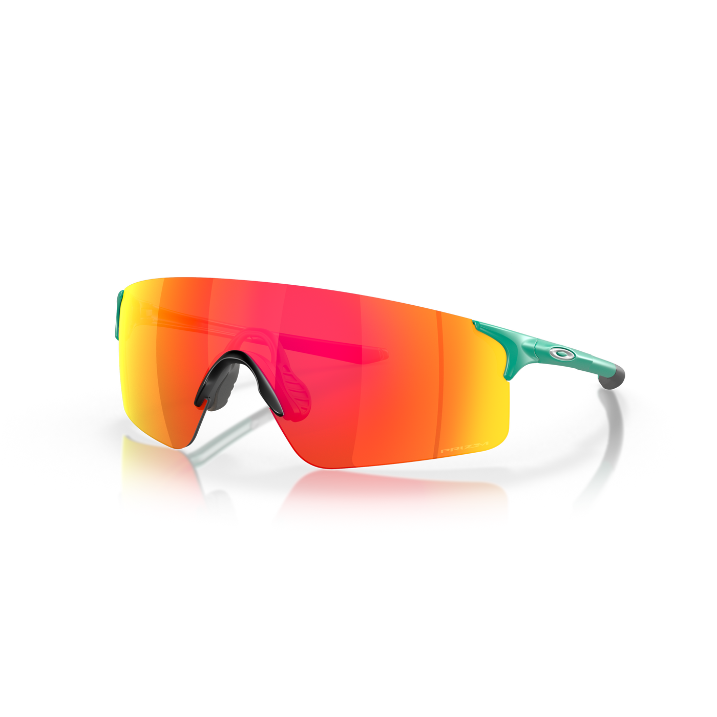 Oakley Evzero Prizm Ruby Lenses - Matte Celeste Frame - Cyclop.in