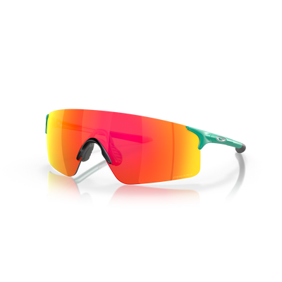 Oakley Evzero Prizm Ruby Lenses - Matte Celeste Frame - Cyclop.in