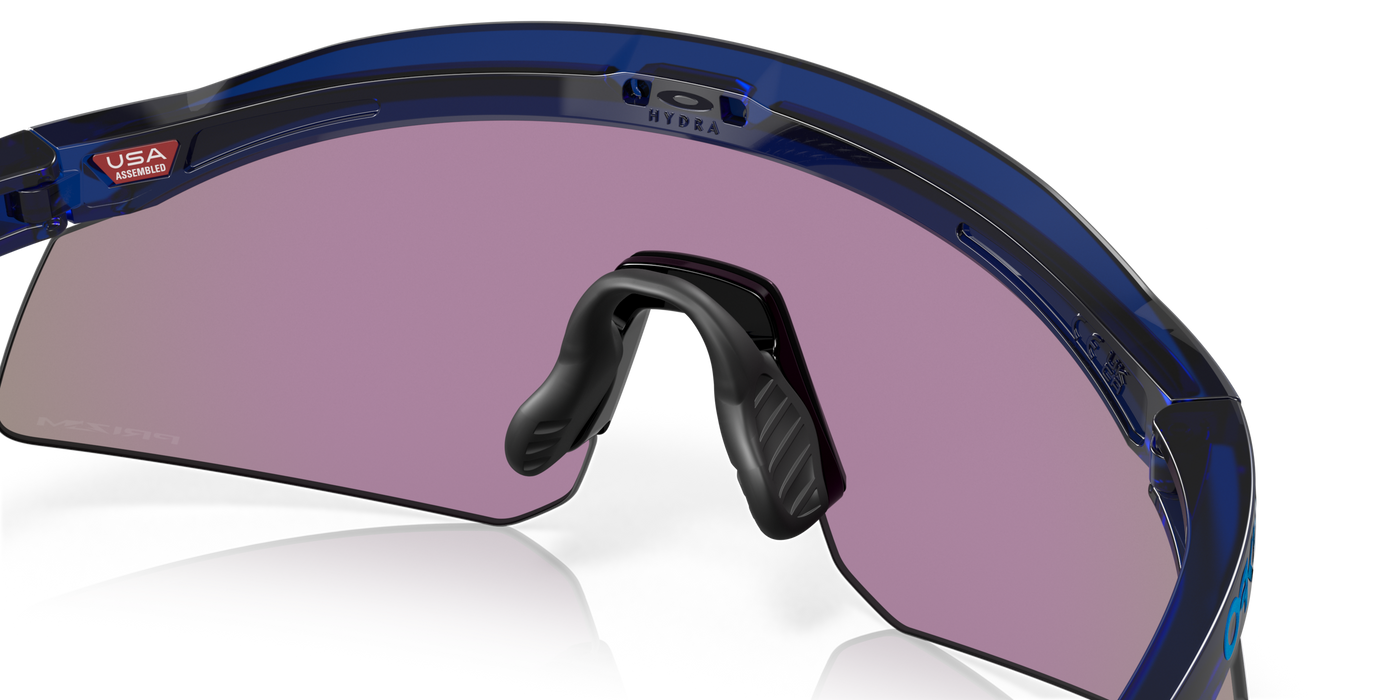 Oakley Hydra Prizm Jade Lenses - Translucent Blue Frame - Cyclop.in