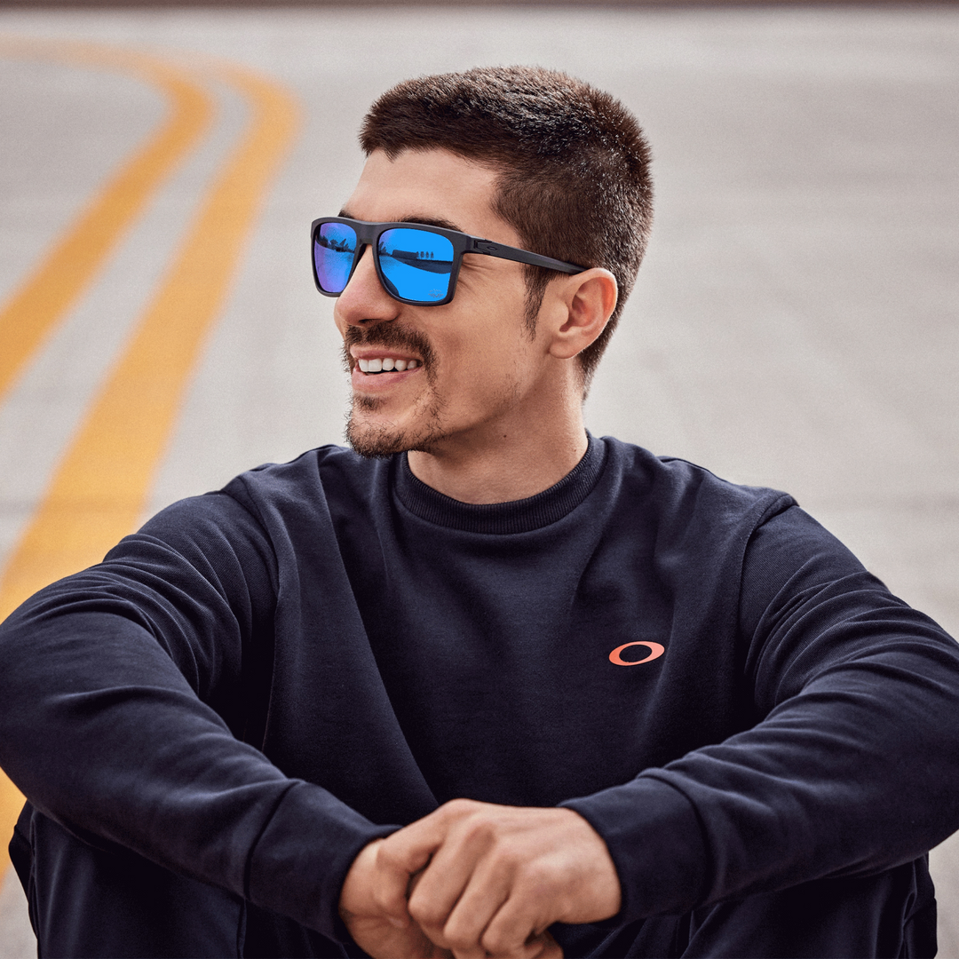 Buy Oakley Leffingwell Maverick Vinales Collection Prizm Sapphire