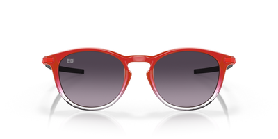 Oakley Pitchman R Fabio Quartararo Prizm Grey Gradient Lenses - Red Fade Frame - Cyclop.in