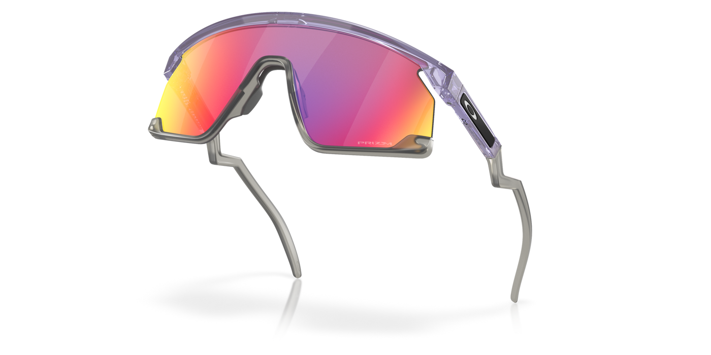 Oakley BXTR Prizm Road Lenses - Translucent Lilac Frame - Cyclop.in