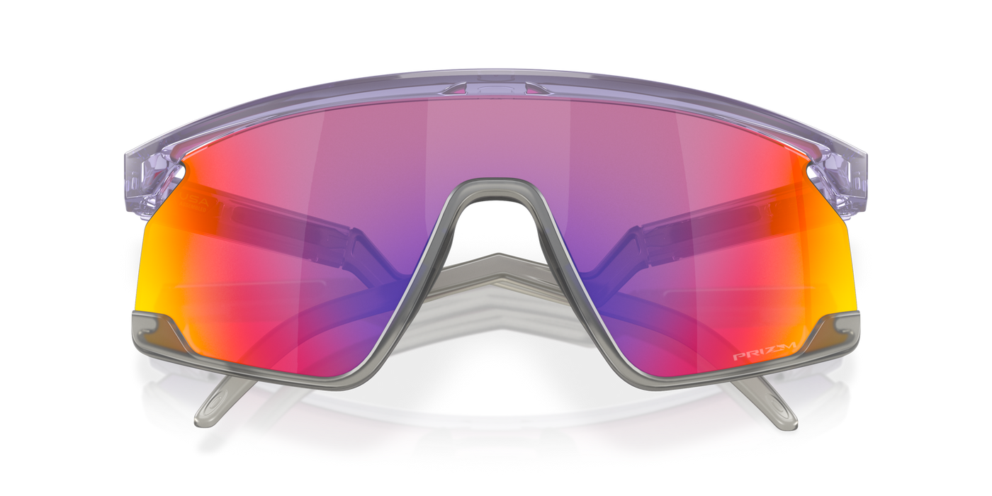 Oakley BXTR Prizm Road Lenses - Translucent Lilac Frame - Cyclop.in