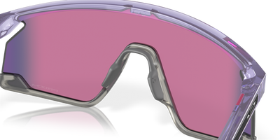 Oakley BXTR Prizm Road Lenses - Translucent Lilac Frame - Cyclop.in