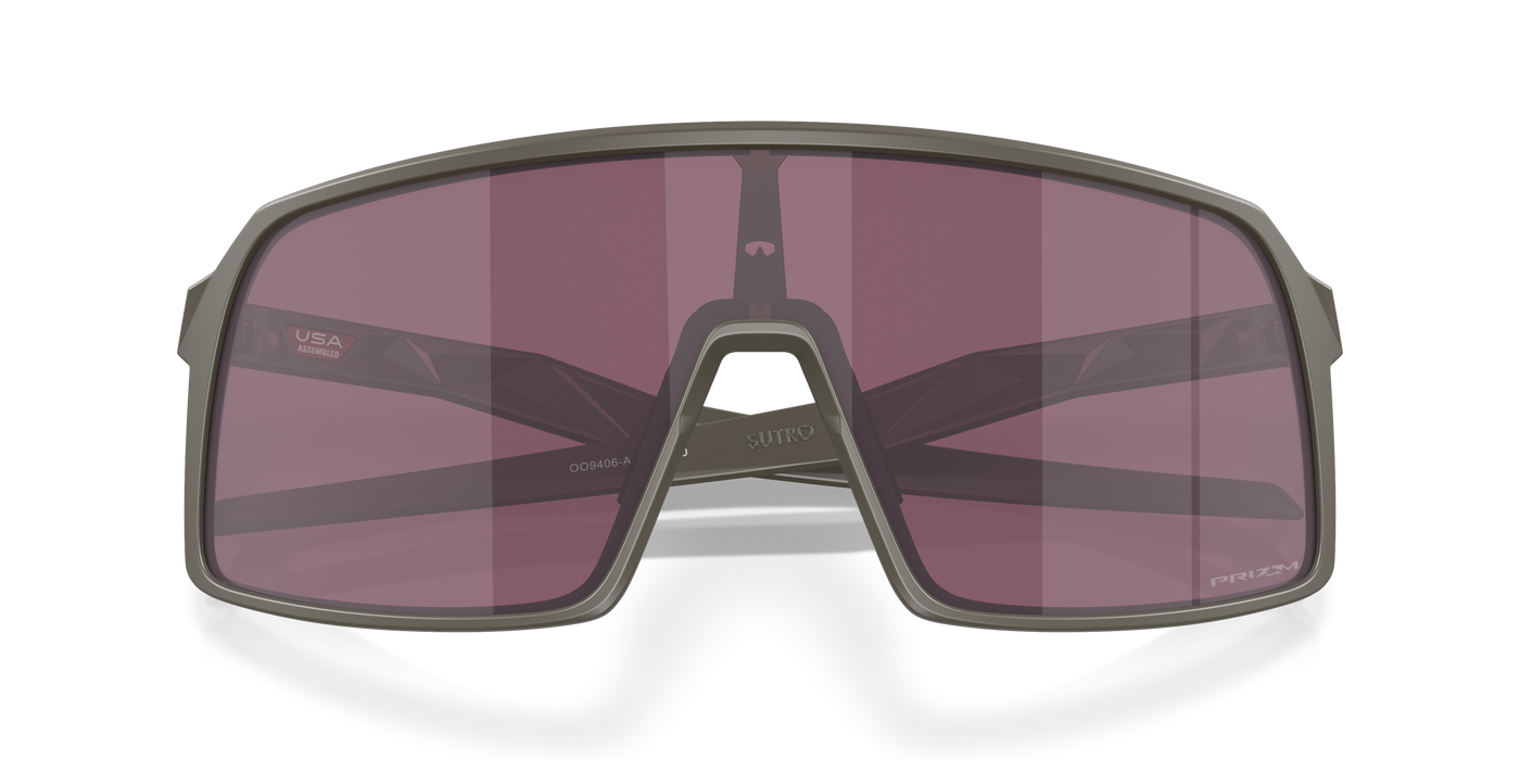 Oakley Sutro Prizm Road Black Lenses - Matte Olive Frame - Cyclop.in