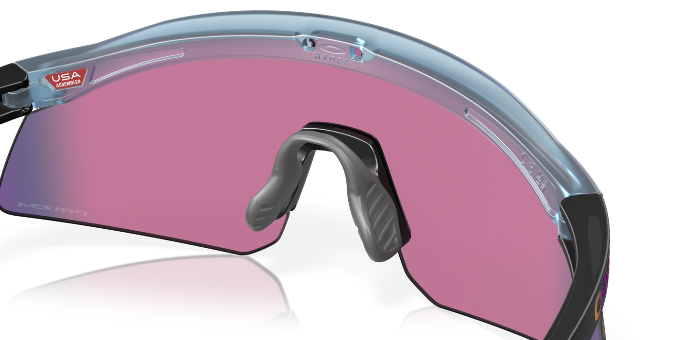Oakley Hydra Prizm Road Lenses - Matte Stonewash Frame - Cyclop.in