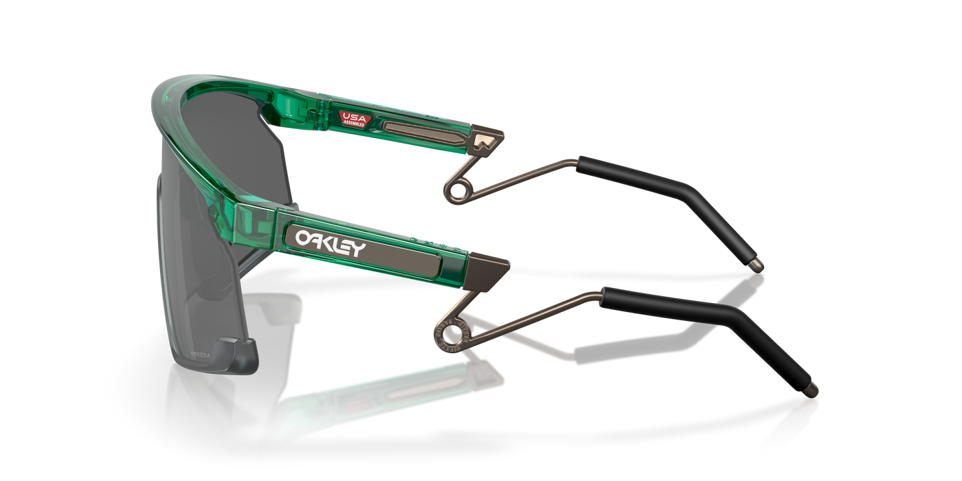 Oakley BXTR Prizm Black Lenses - Transparent Viridian Frame - Cyclop.in
