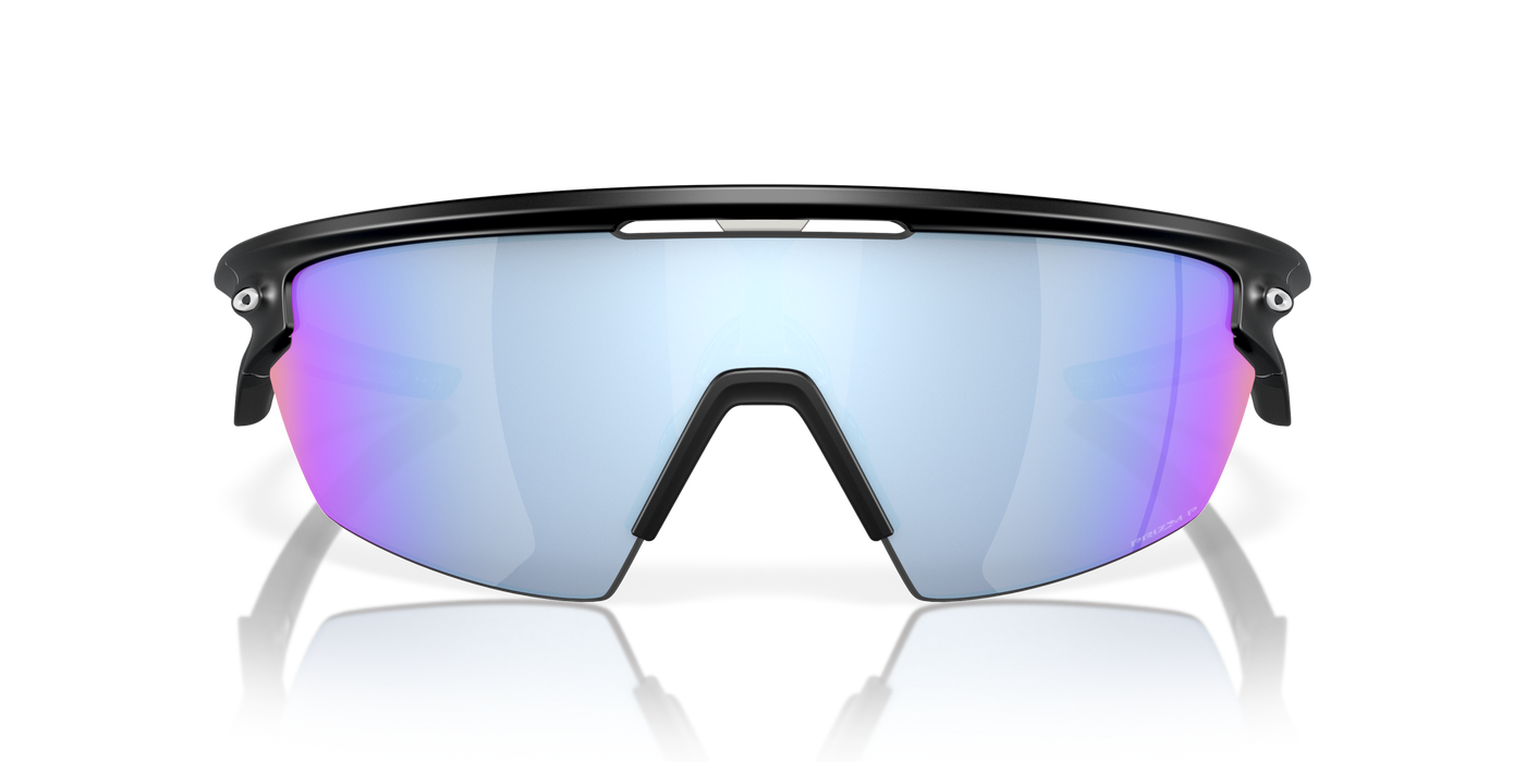 Oakley Sphaera Prizm Deep Water Polarized Lenses - Matte Black Frame - Cyclop.in