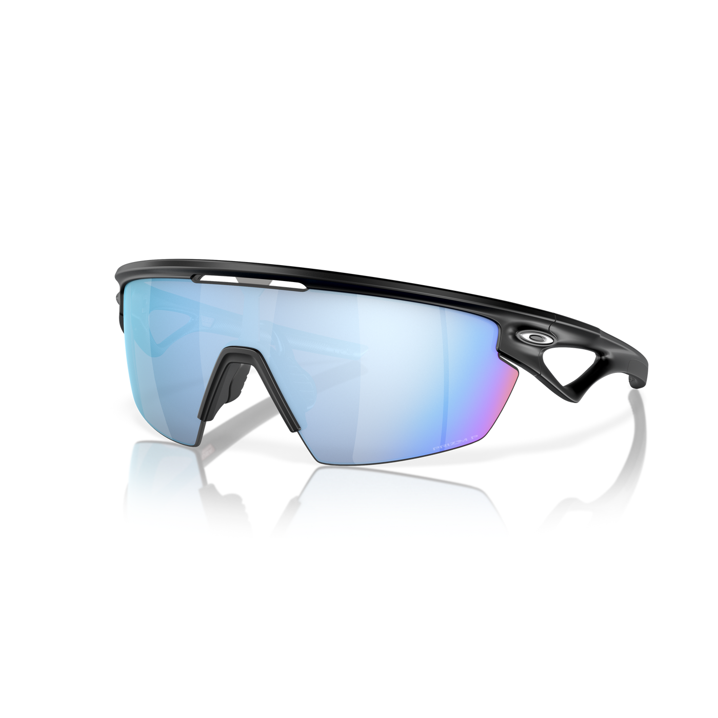 Oakley Sphaera Prizm Deep Water Polarized Lenses - Matte Black Frame - Cyclop.in