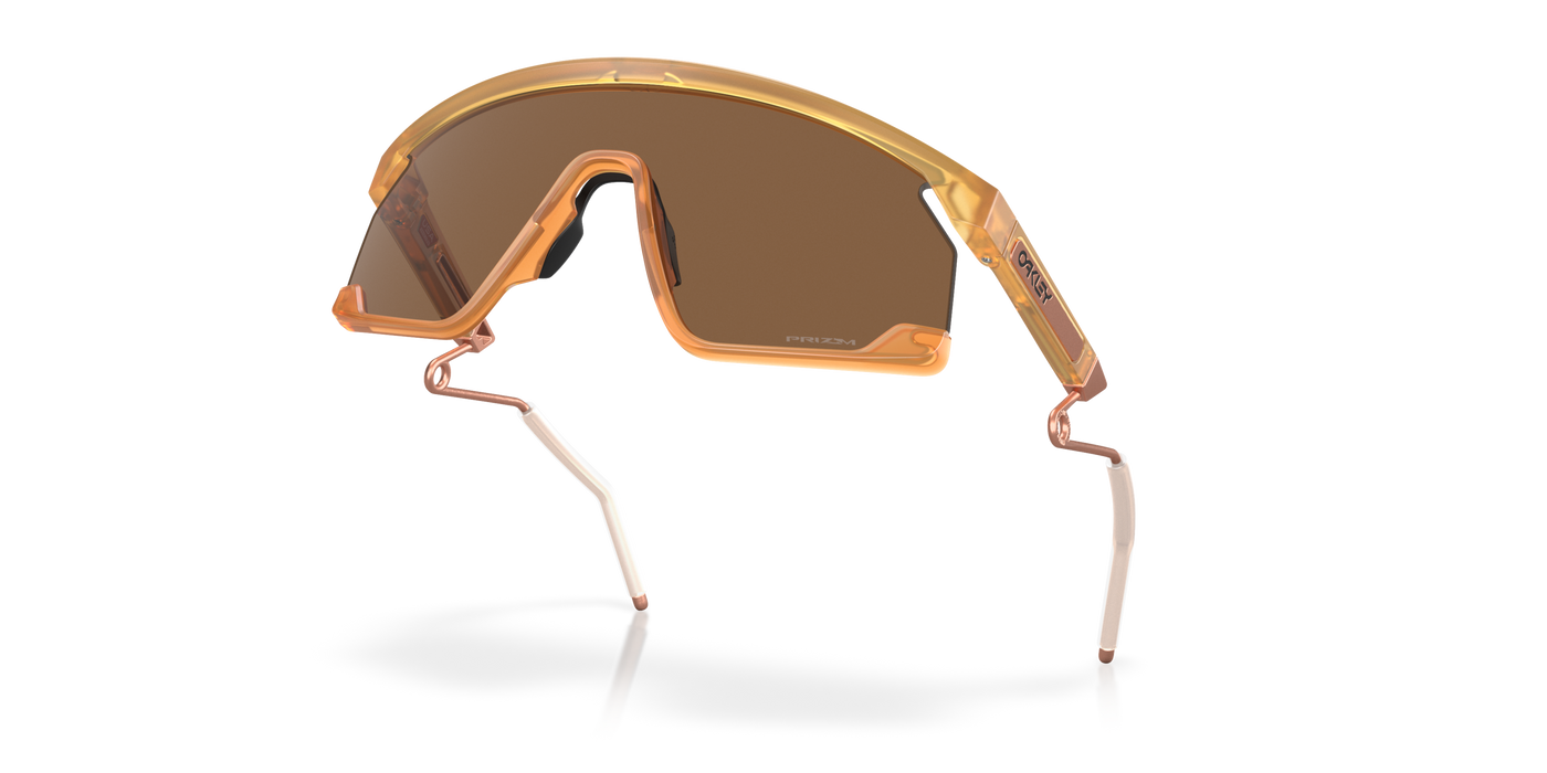 Oakley BXTR Prizm Bronze Lenses - Matte Transparent Light Curry Frame - Cyclop.in