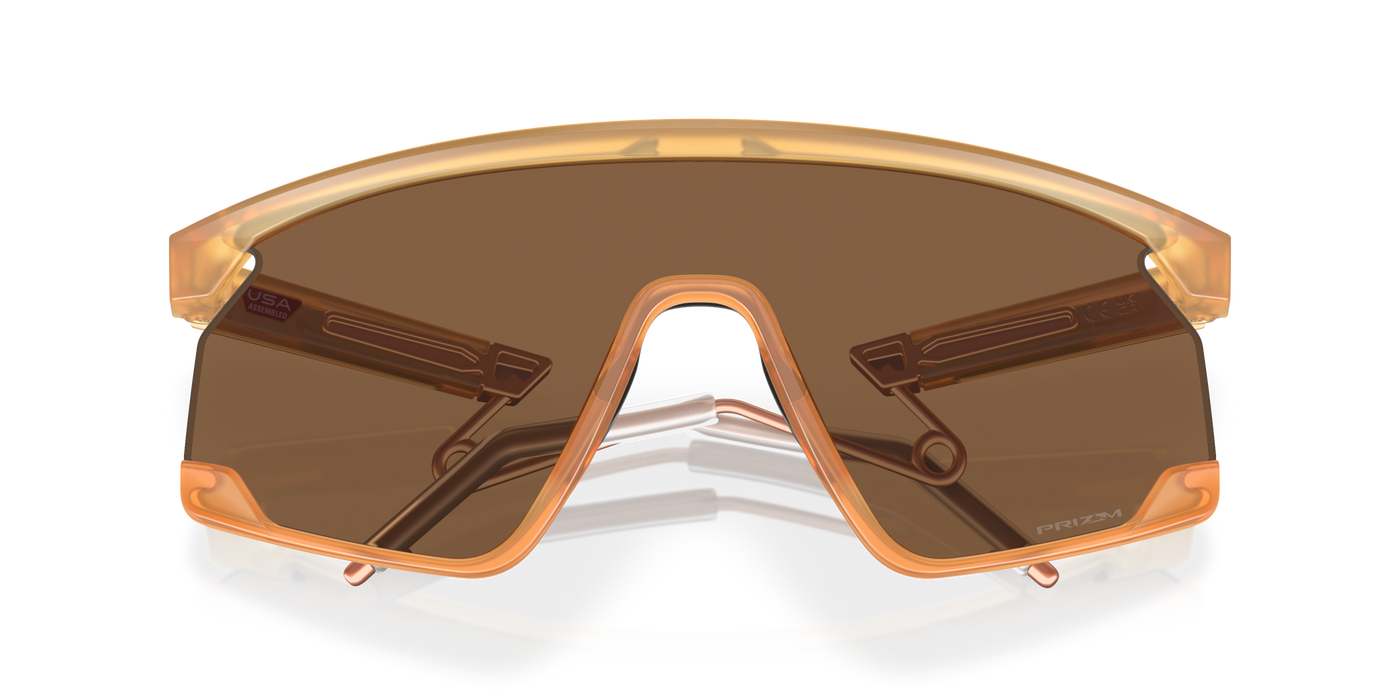 Oakley BXTR Prizm Bronze Lenses - Matte Transparent Light Curry Frame - Cyclop.in