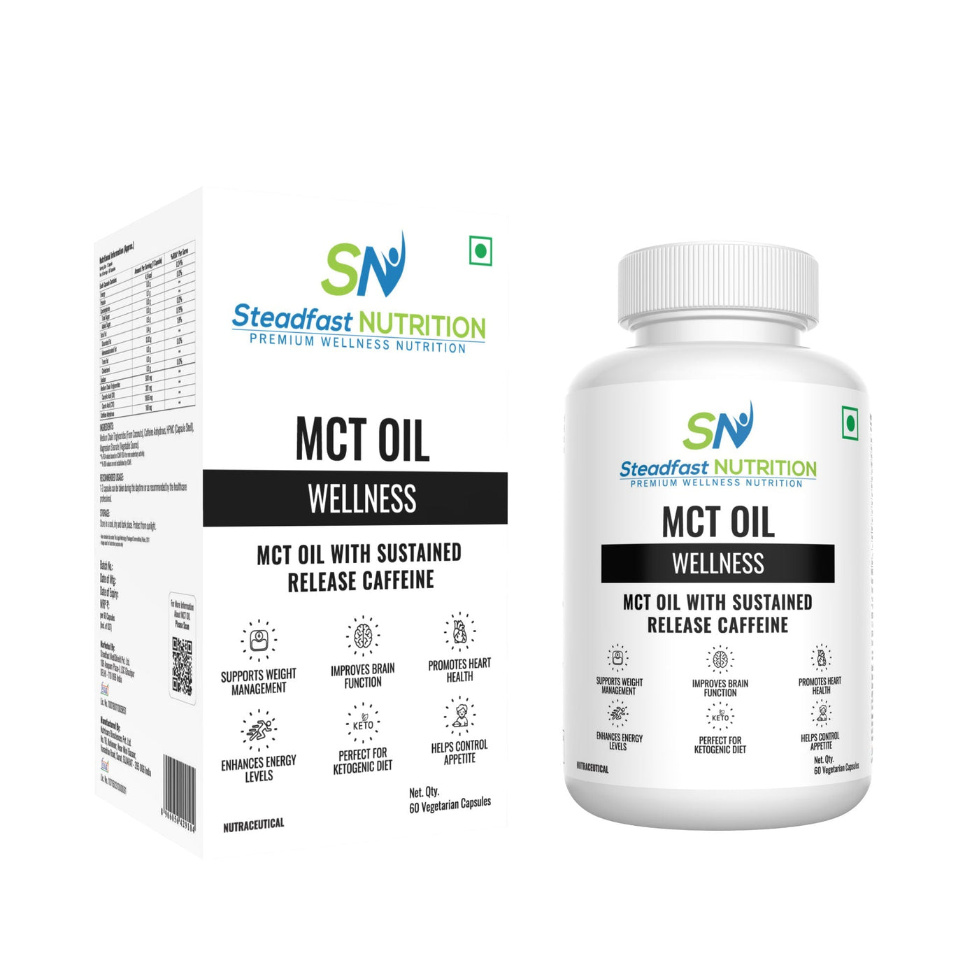 Steadfast Nutrition MCT Oil - Cyclop.in
