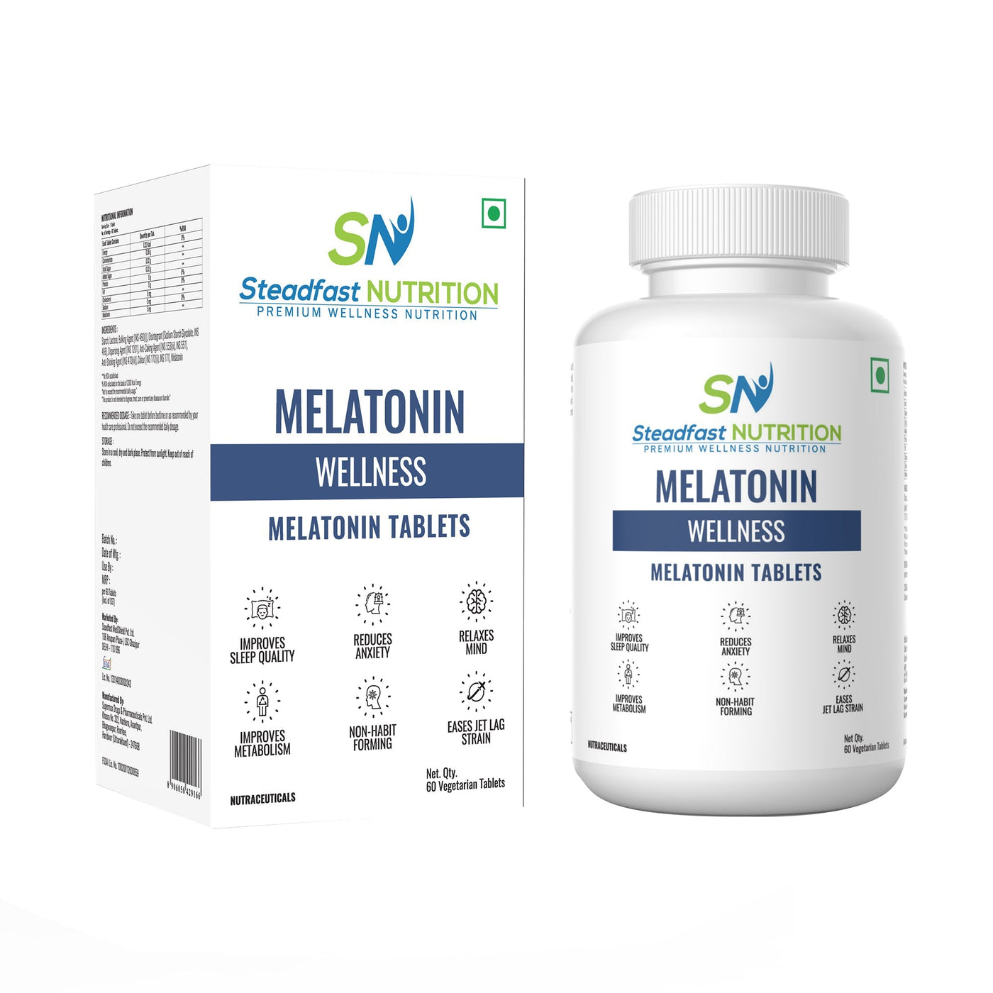 Steadfast Nutrition Melatonin - Cyclop.in