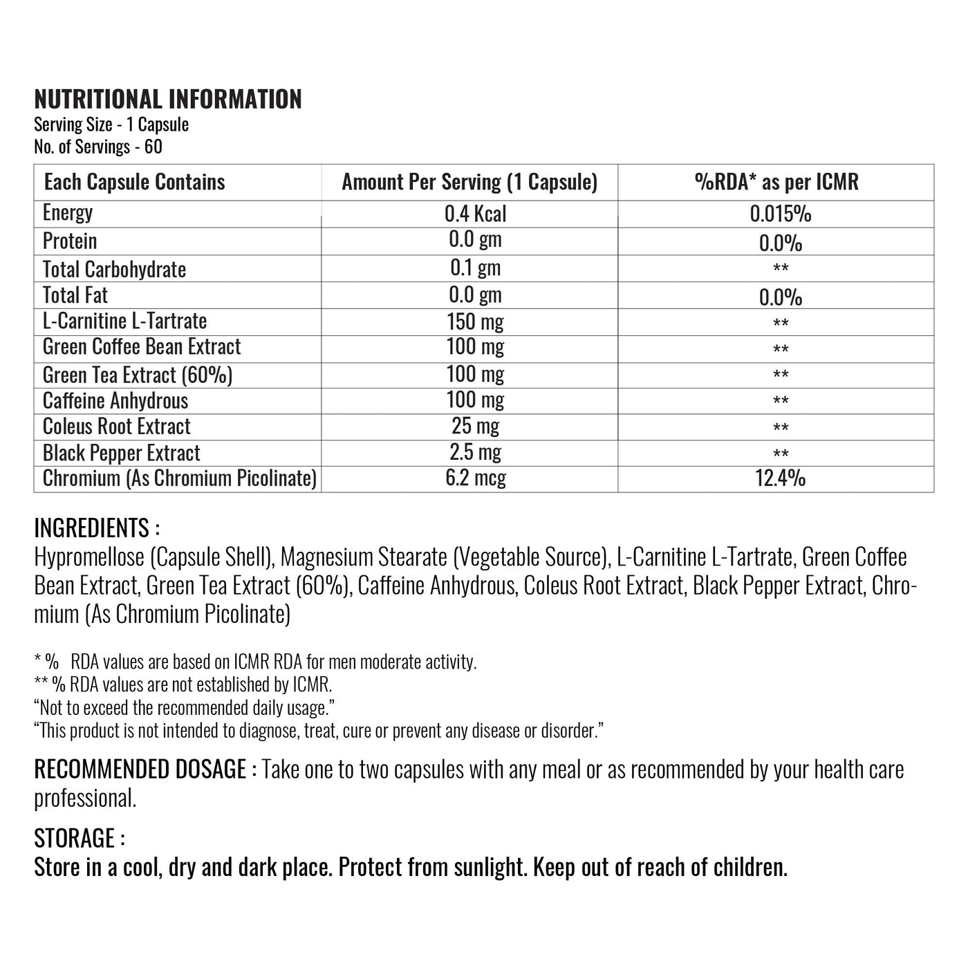 Steadfast Nutrition Leanfast - Cyclop.in