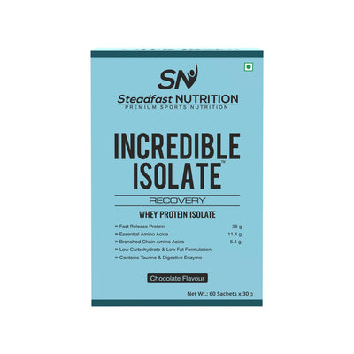 Steadfast Nutrition Incredible Isolate - Chocolate - Cyclop.in