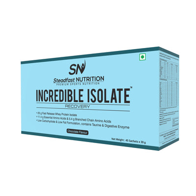 Steadfast Nutrition Incredible Isolate - Chocolate - Cyclop.in