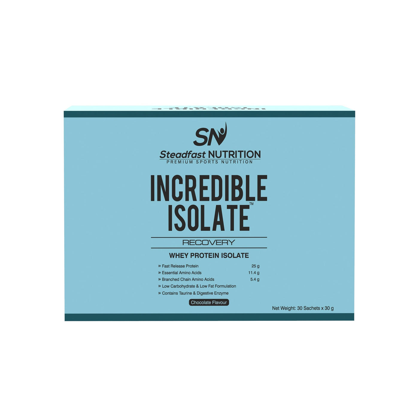 Steadfast Nutrition Incredible Isolate - Chocolate - Cyclop.in