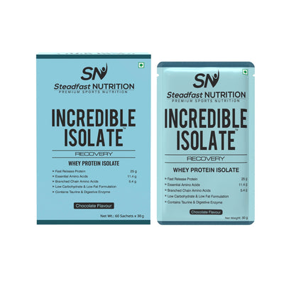 Steadfast Nutrition Incredible Isolate - Chocolate - Cyclop.in