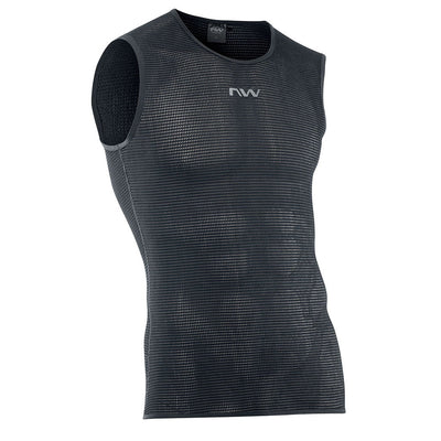 Northwave Light Sleeveless Baselayer - Black - Cyclop.in