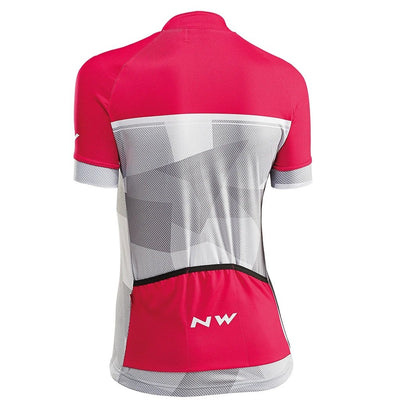 Northwave Women Origin Jersey - Pink/Light Grey - Cyclop.in