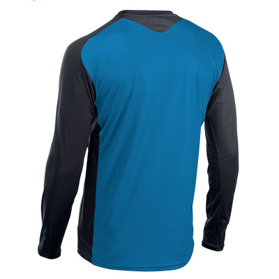 Northwave MTB Edge Long Sleeve Jersey - Blue/Black - Cyclop.in