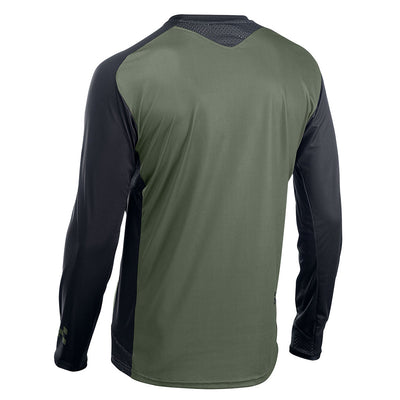 Northwave MTB Edge Long Sleeve Jersey - Green Forest/Black - Cyclop.in