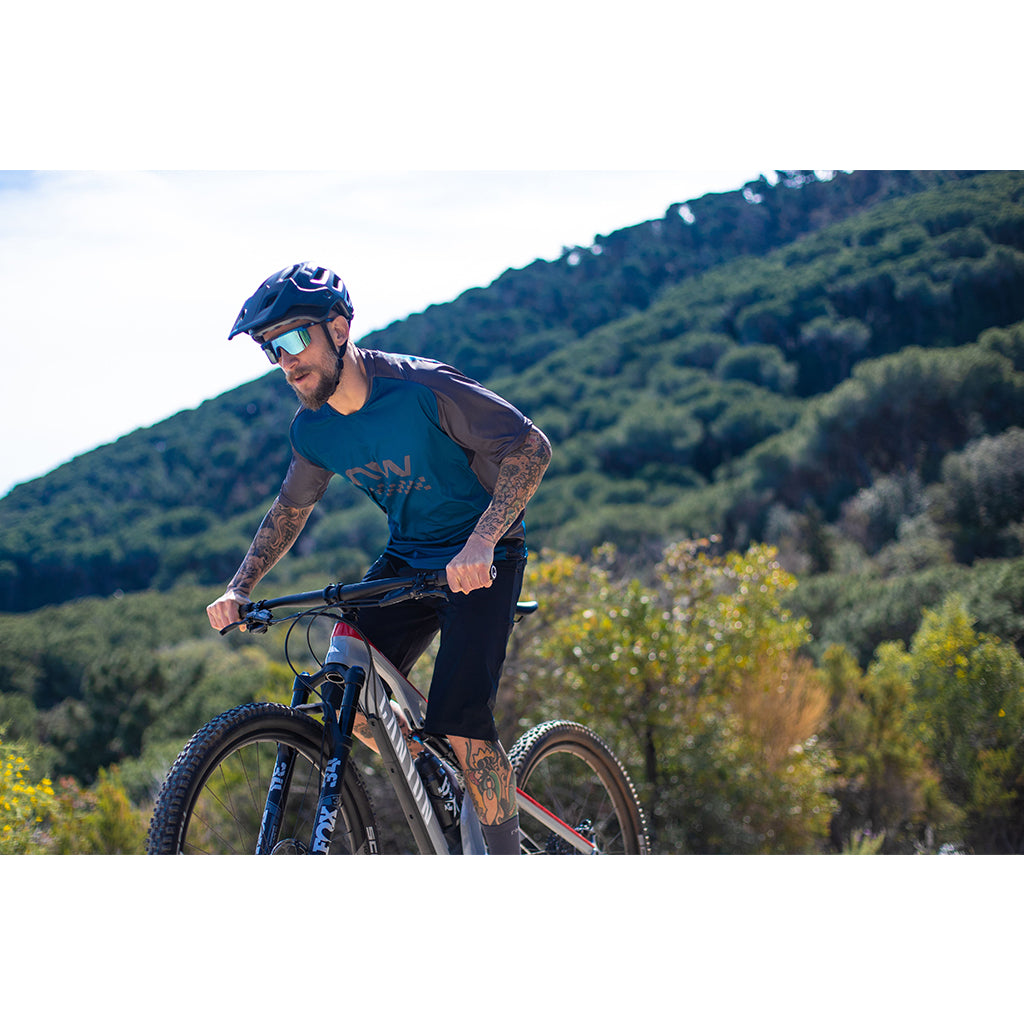 Northwave MTB Edge Jersey - Blue/Black - Cyclop.in