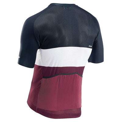 Northwave Blade Air Jersey - Black/White/Plum - Cyclop.in