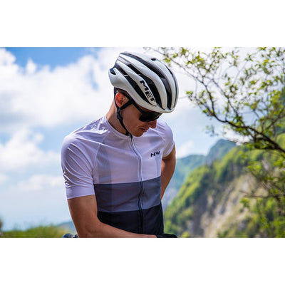 Northwave Blade Air Jersey - White/Anthra - Cyclop.in