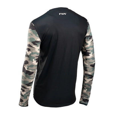 Northwave MTB Wild All Mountain Long Sleeve Jersey - Black - Cyclop.in