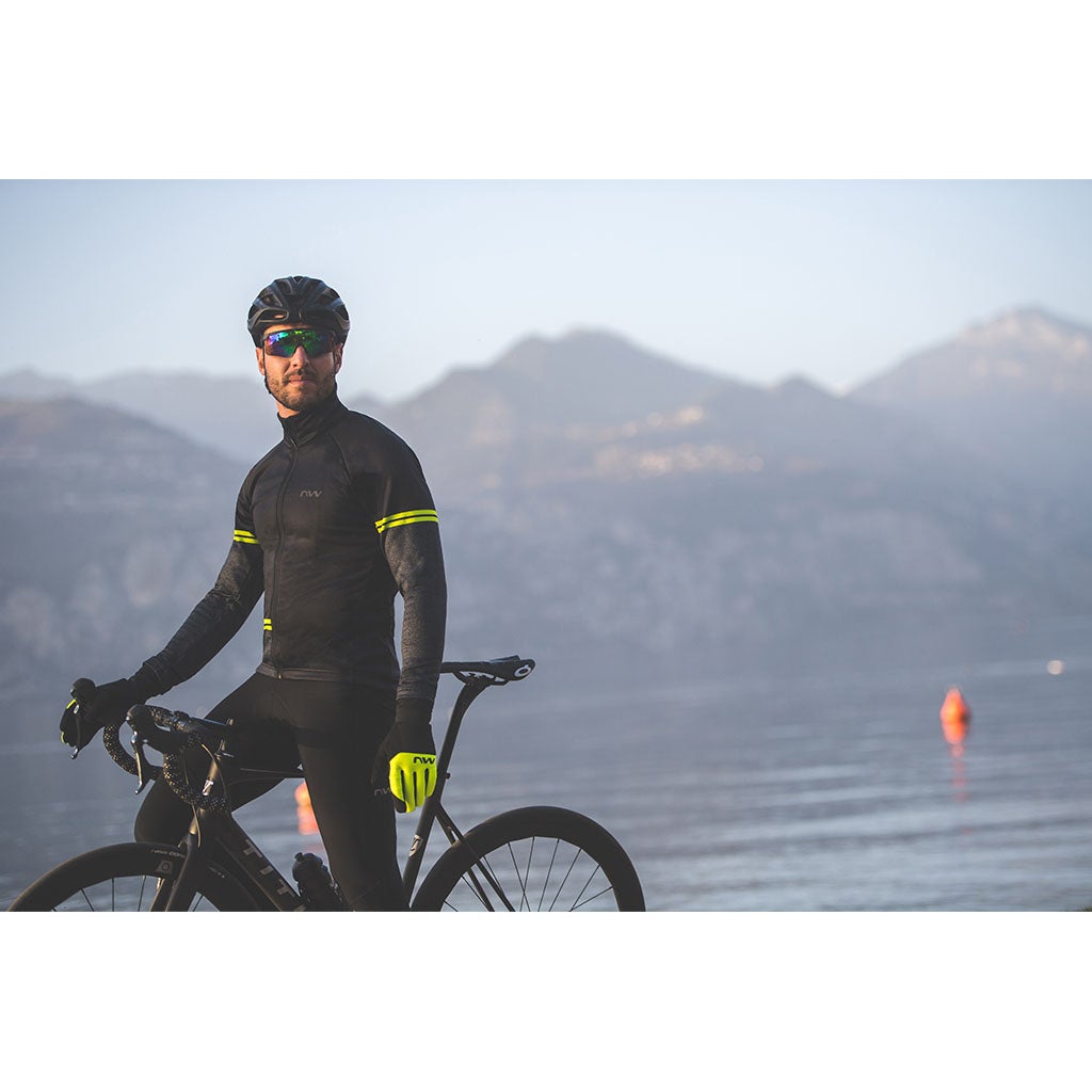 Northwave Extreme Jacket - Black/Yellow Fluo - Cyclop.in