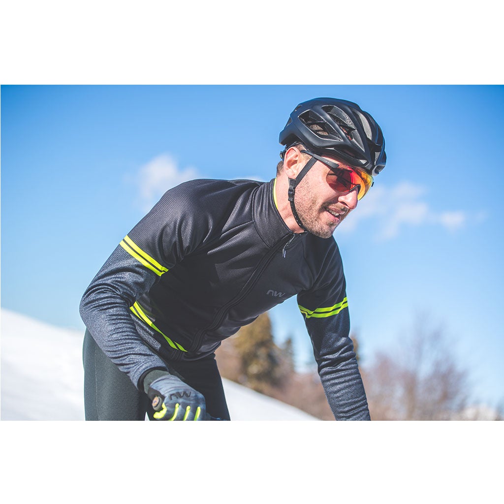 Northwave Extreme Jacket - Black/Yellow Fluo - Cyclop.in