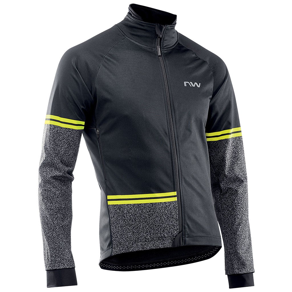 Northwave Extreme Jacket - Black/Yellow Fluo - Cyclop.in