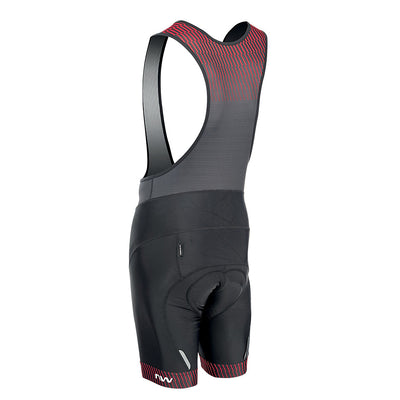 Northwave Origin Bibshorts - Black/Red - Cyclop.in