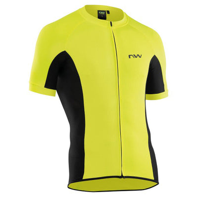 Northwave Force Jersey 2022 - Yellow Fluo - Cyclop.in