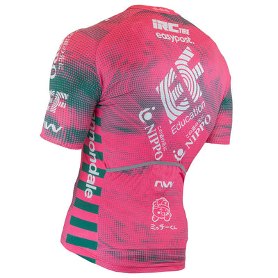 Northwave EF Education-Nippo Dev.Team Jersey - Pink/Green - Cyclop.in