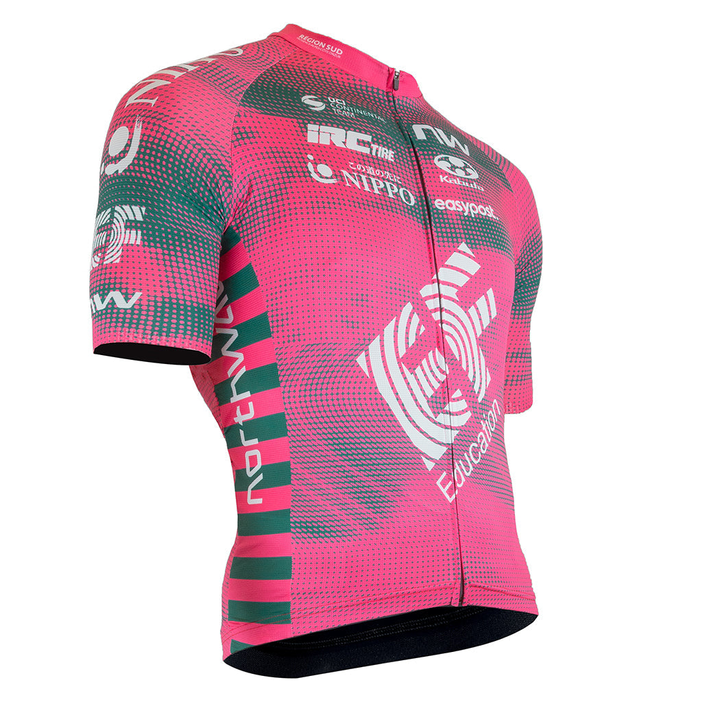 Northwave EF Education-Nippo Dev.Team Jersey - Pink/Green - Cyclop.in