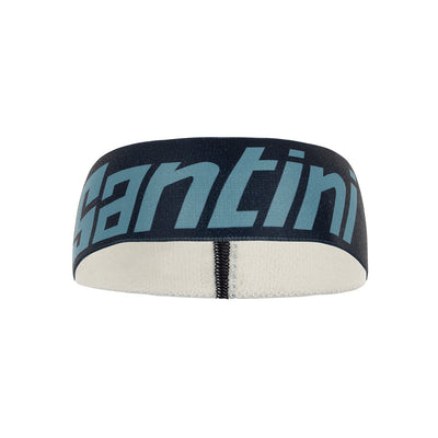 Santini Forza Indoor Training Headband (Navy Blue) - Cyclop.in
