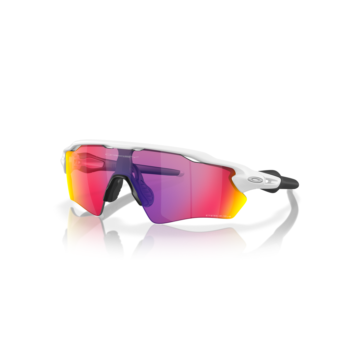 Oakley Radar EV XS Path Prizm Road Lenses Matte White Frame - Cyclop.in