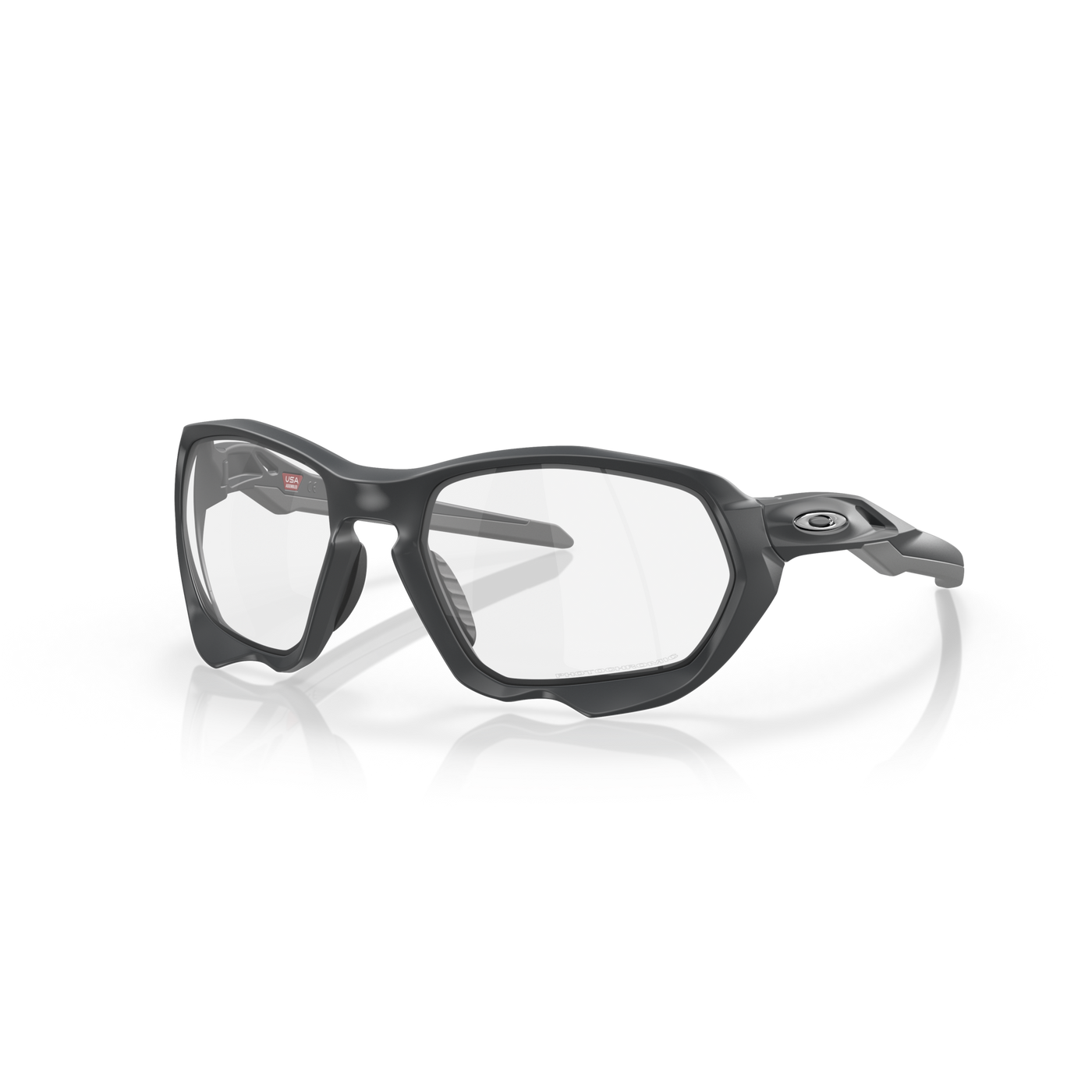 Oakley Plazma Clear To Black Iridium Photochromic Lenses Matte Carbon Frame - Cyclop.in