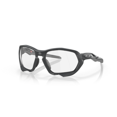 Oakley Plazma Clear To Black Iridium Photochromic Lenses Matte Carbon Frame - Cyclop.in