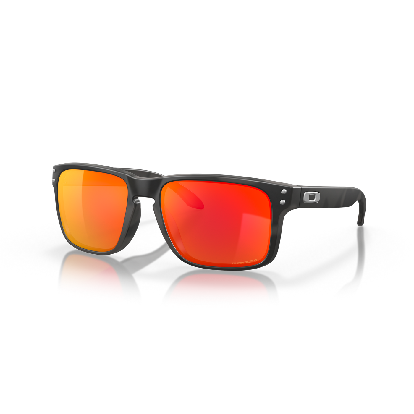 Oakley Holbrook Prizm Ruby Lenses Black Camo Frame - Cyclop.in