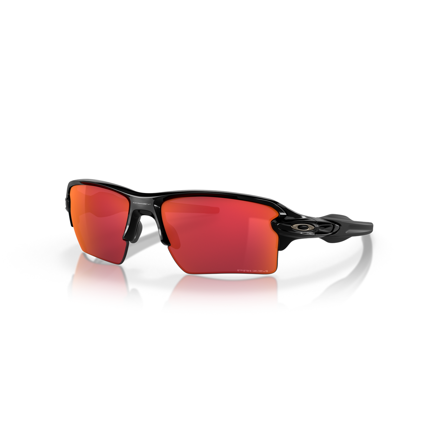 Oakley Flak 2.0 XL Prizm Field Lenses Polished Black Frame - Cyclop.in