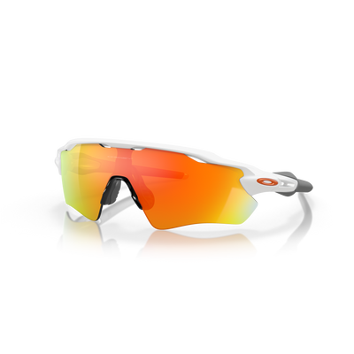 Oakley Radar EV Path Fire Iridium Lenses Polished White Frame - Cyclop.in