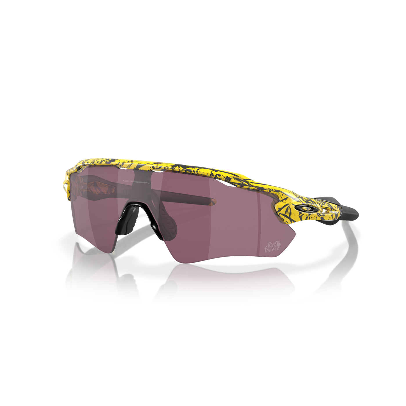 Oakley Radar EV Path Prizm Road Black Lenses TDF Splatter Frame - Cyclop.in