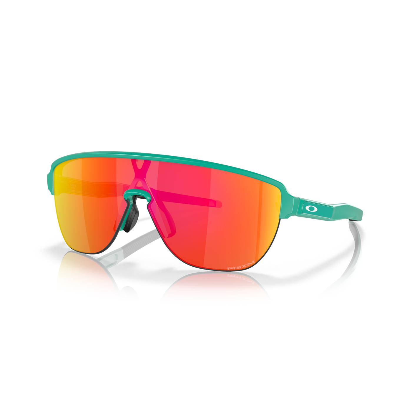 Oakley Corridor Prizm Ruby Lenses Matte Celeste Frame - Cyclop.in