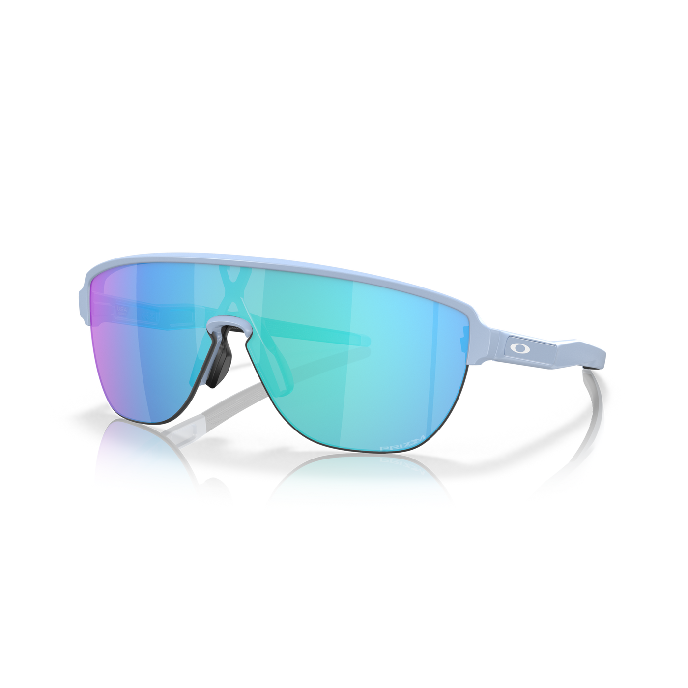 Oakley Corridor Prizm Sapphire Lenses Matte Stonewash Frame - Cyclop.in