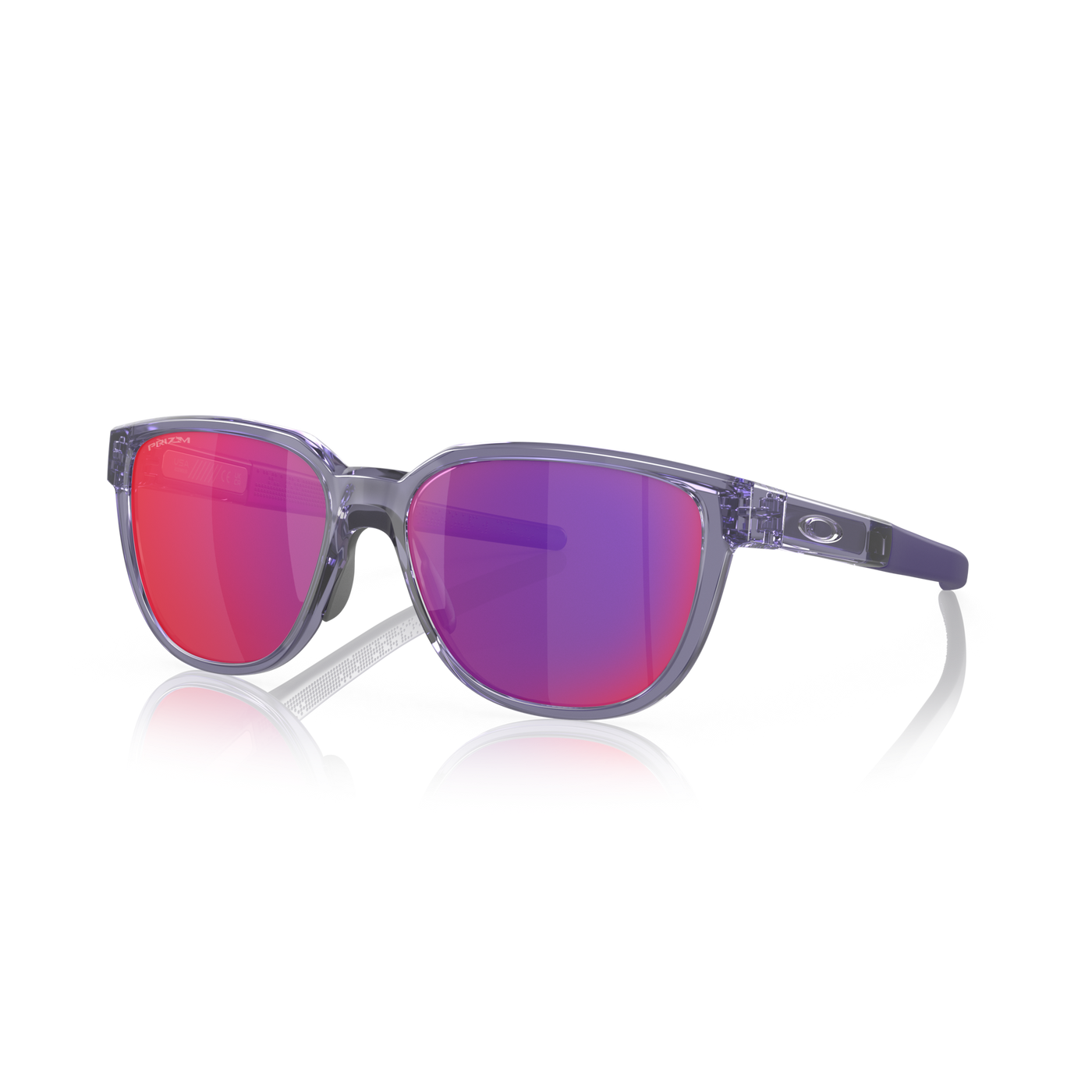 Oakley Actuator Prizm Road Lenses Transparent Lilac Frame - Cyclop.in