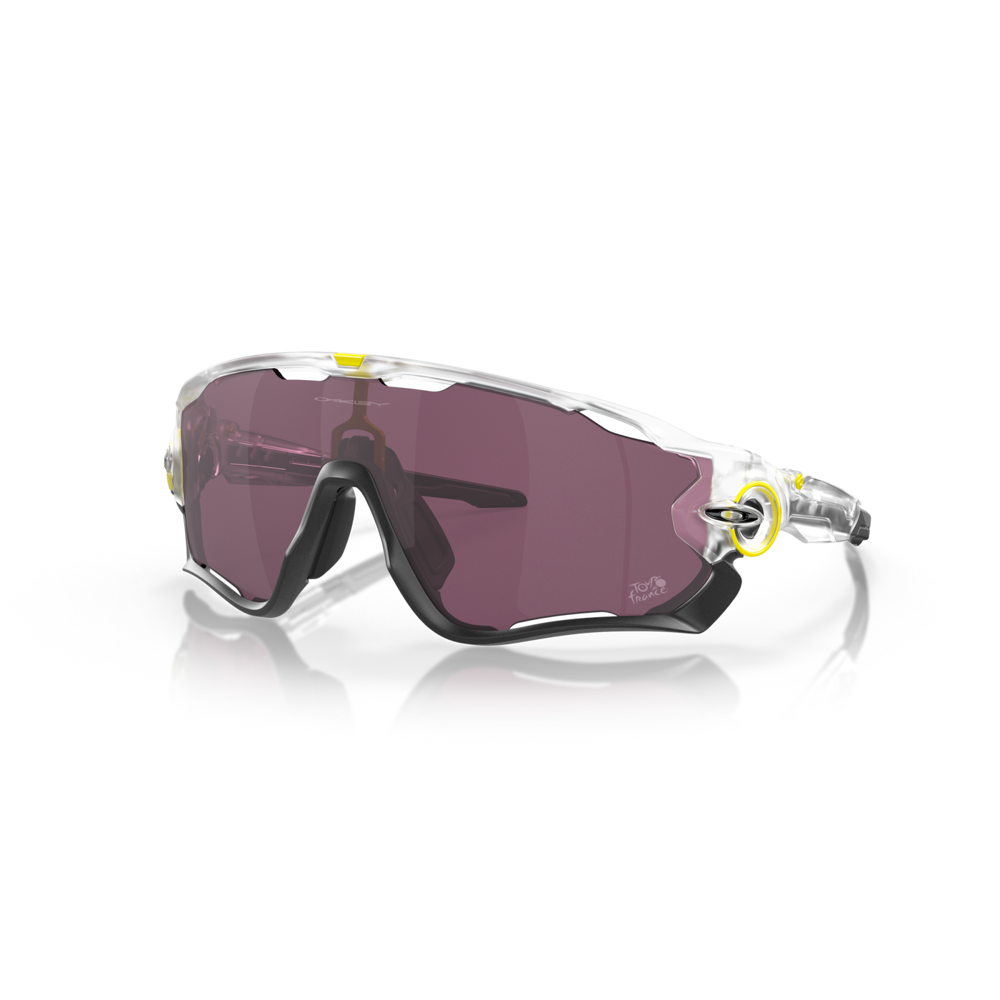 Oakley Jawbreaker Prizm Road Black Matte Clear Frame - Cyclop.in