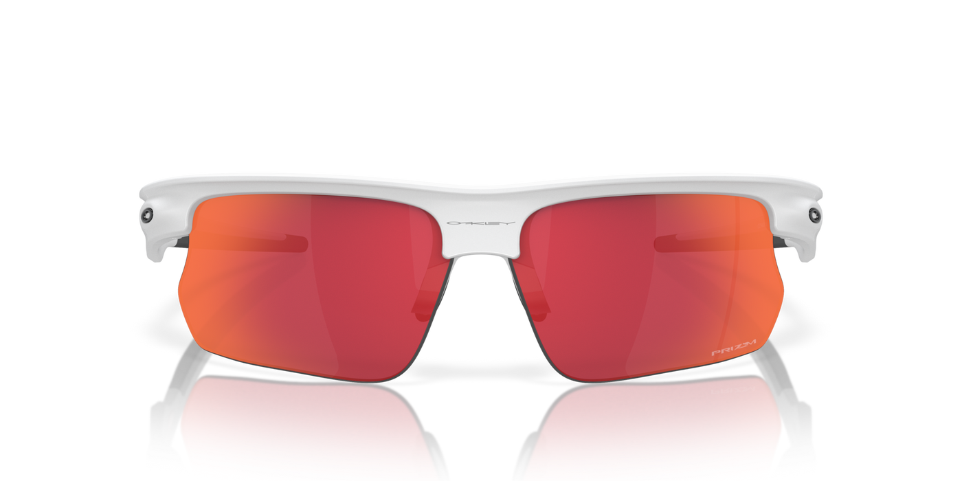 Oakley Bisphaera Matte White Prizm Field Lenses - Cyclop.in